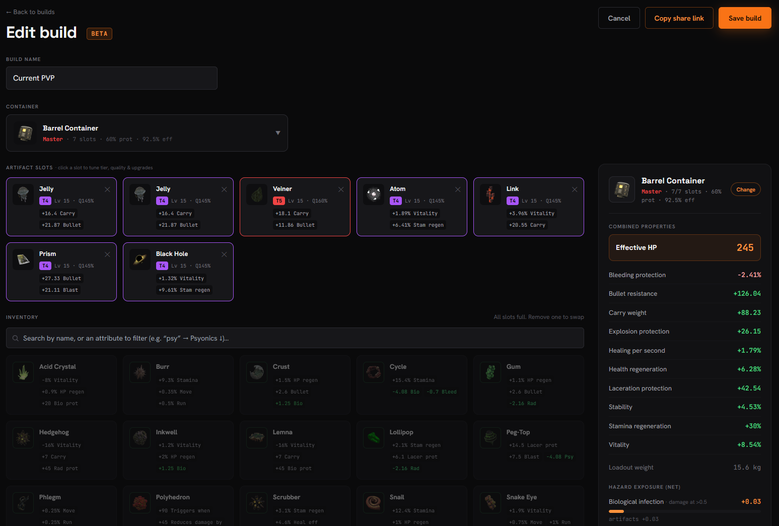 Build Calculator